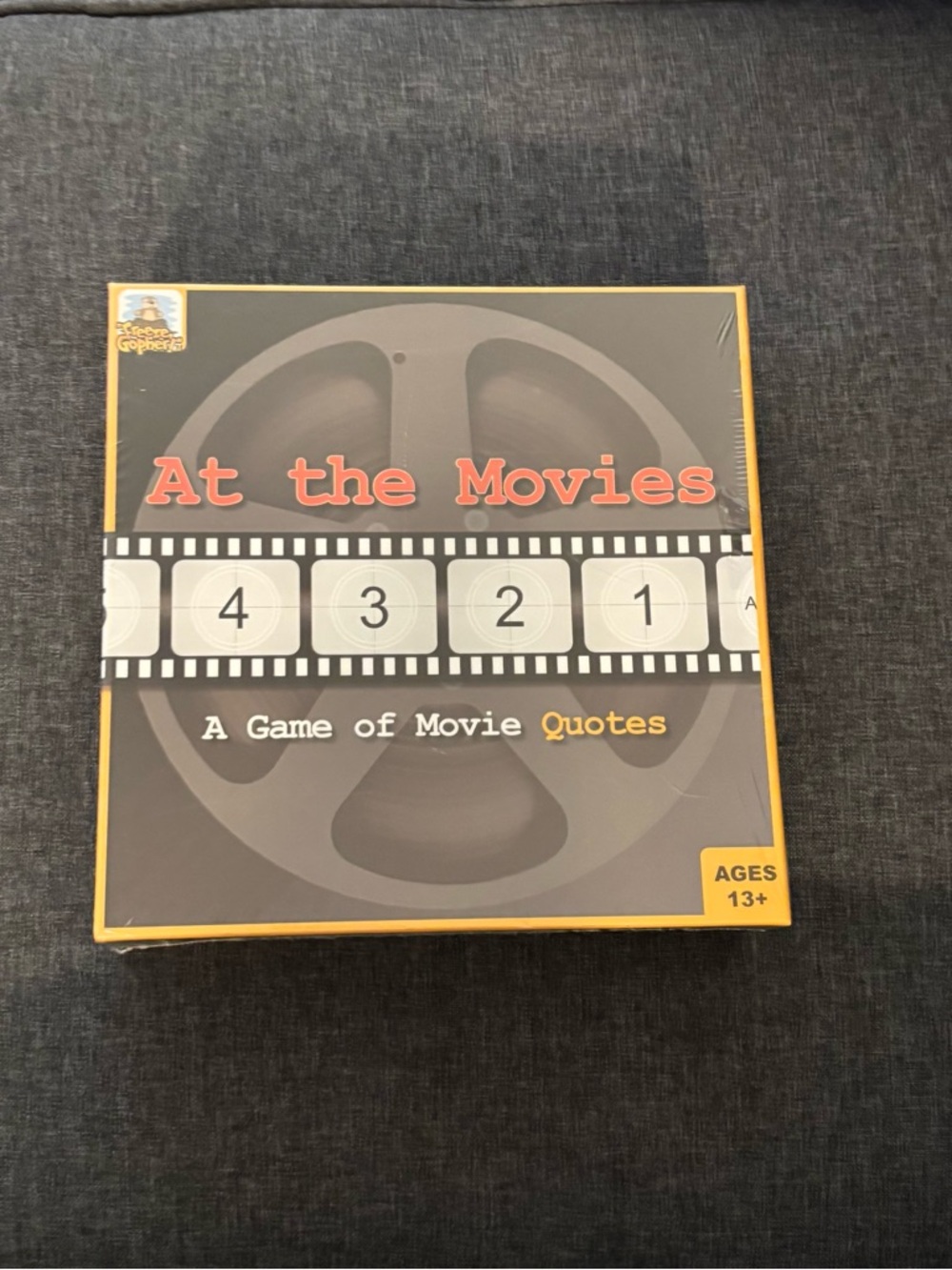 At the Movies Board Game - A Game of Movie Quotes